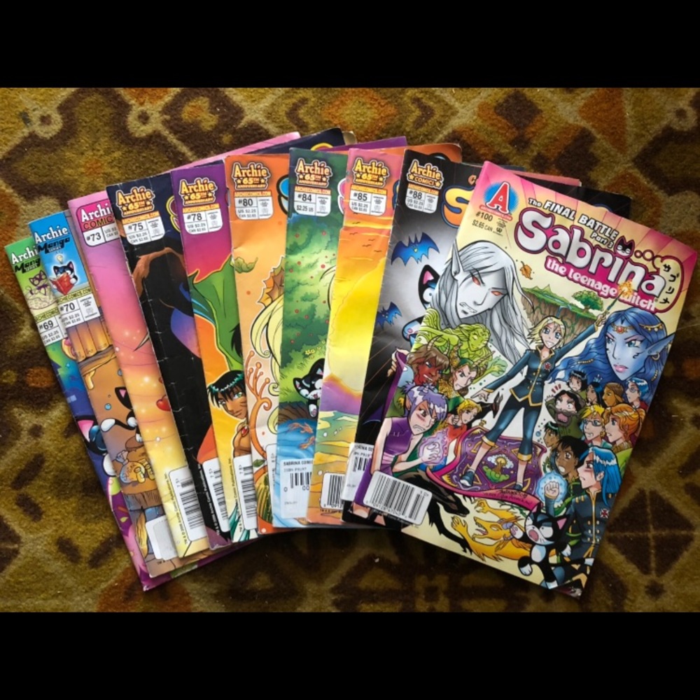 Sabrina the teenage witch manga comics